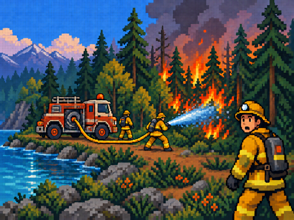 Forest Command title screen